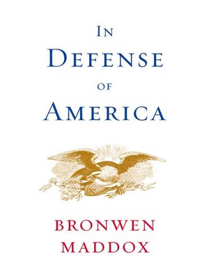 cover image of In Defense of America